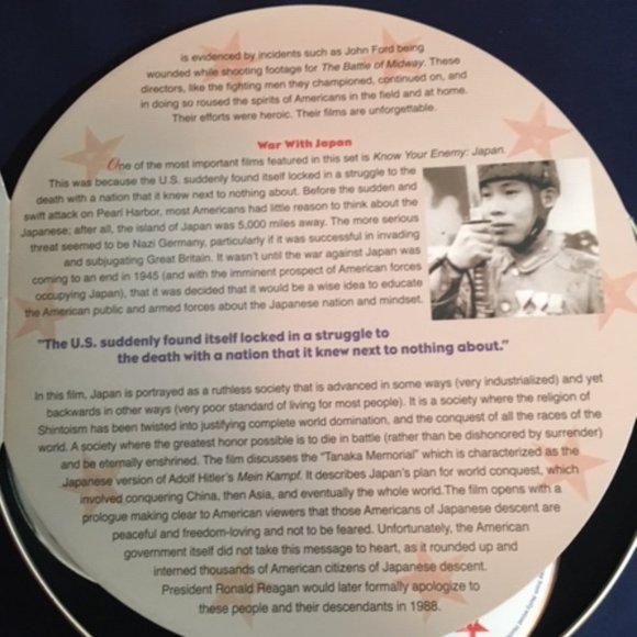 Hollywood Goes to War Pearl Harbor Victory 3 DVDs 1CD Deluxe WWII Collection - Picture 8 of 12